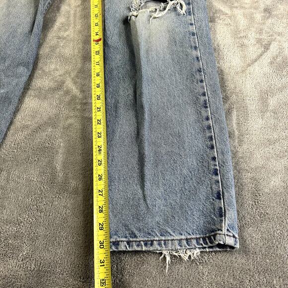 Vintage Levi's Mens' Orange Tab Distressed Light Wash Jeans Size 34x32 - Picture 8 of 12